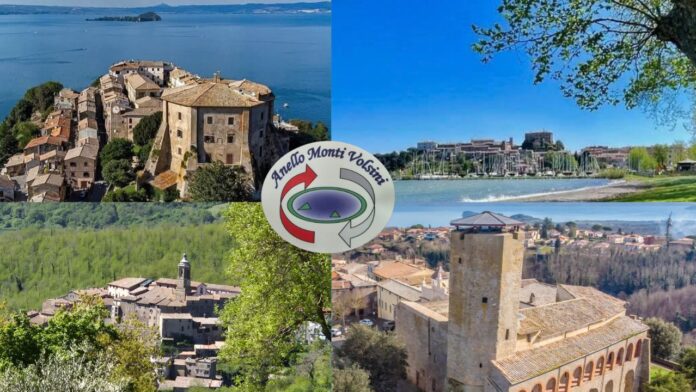 Anello dei Monti Volsini, cammino di oltre 80 Km con vista spettacolare sul Lago di Bolsena