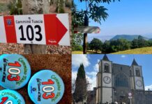 Cammino Tuscia 103, oltre 100 Km da Orte Scalo a Tarquinia: tappe, paesaggi, cosa vedere, cosa mangiare, info utili