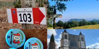 Cammino Tuscia 103, oltre 100 Km da Orte Scalo a Tarquinia: tappe, paesaggi, cosa vedere, cosa mangiare, info utili