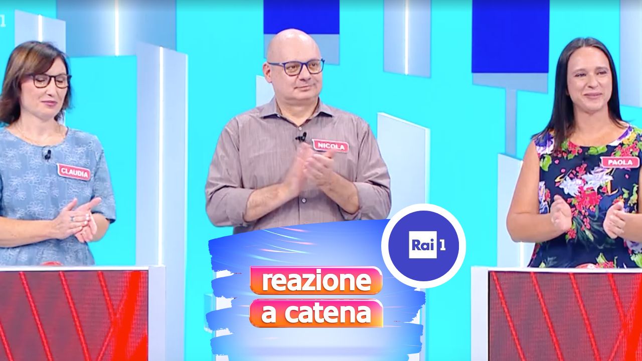 I Sottosopra Reaione a Catena 26 settembre 2026 - Canale 10