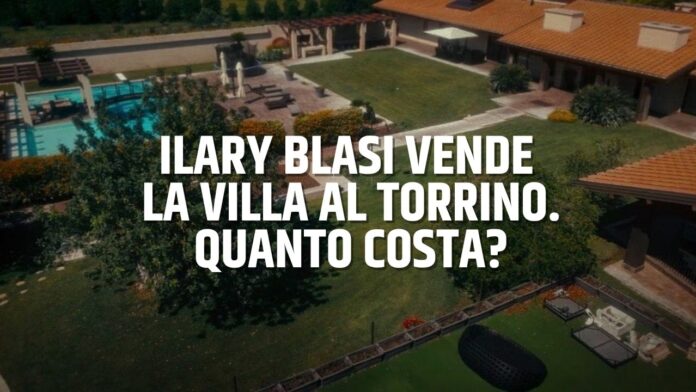 Ilary Blasi vende villa al torrino Canale 10