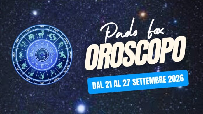 Oroscopo Paolo Fox 21 settembre Canale 10