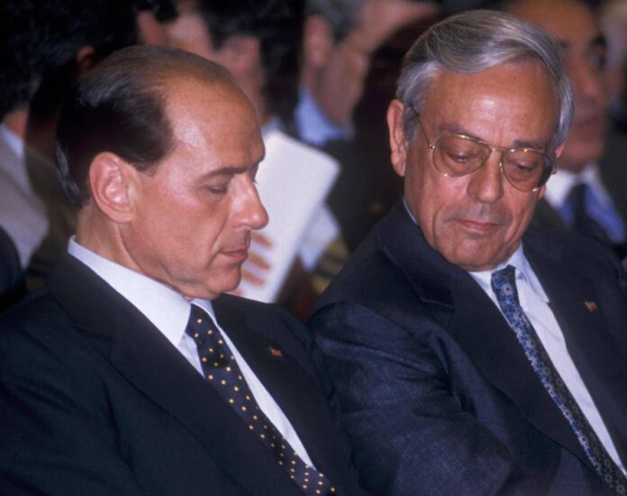 Quando Berlusconi invitò il laziale Previti a San Siro, ex ministro: “Milan perse e Silvio voleva ammazzarmi”