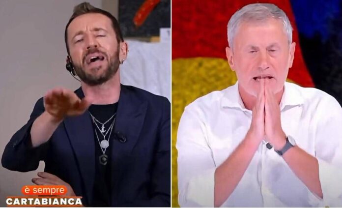 Scanzi-Alemanno, scontro tv a E’ sempre Cartabianca: “Vola basso…”