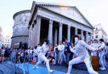 A Fil di Spada 2026: al Pantheon la grande maratona gratuita di scherma aperta a tutti