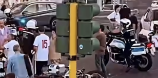 L'episodio ha coinvolto un motociclista del Gruppo GPIT, impegnato nel dispositivo per la partita Roma-Atalanta. Lo scontro tra auto e moto della Polizia Locale prima dell'incontro