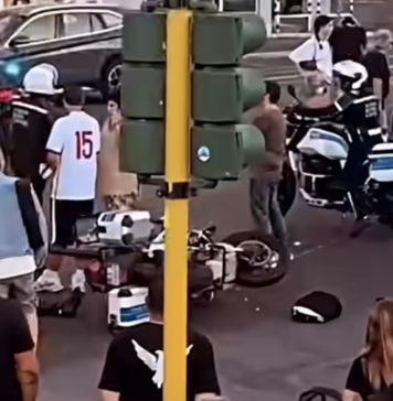 L'episodio ha coinvolto un motociclista del Gruppo GPIT, impegnato nel dispositivo per la partita Roma-Atalanta. Lo scontro tra auto e moto della Polizia Locale prima dell'incontro