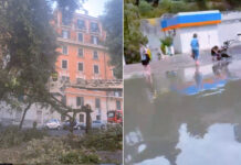 Crolli e fango a Roma nord: “Strade come laghi dopo il nubifragio”. E’ polemica sulla manutenzione