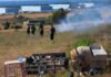 Incendio sulla Braccianese Claudia: vento spinge fiamme verso le abitazioni