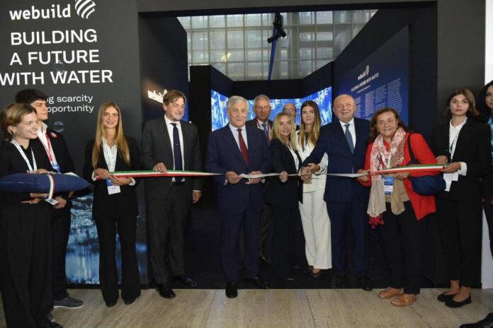 Webuild al Forum Euromediterraneo dell’Acqua, inaugurato lo spazio espositivo ‘Building a Future with Water’