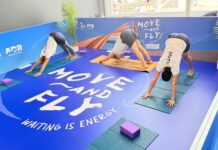 Debutta nei terminal dello scalo romano il nuovo progetto "Move and Fly" promosso da ASI e ADR: aree attrezzate e istruttori per fare attività sportiva in attesa del volo