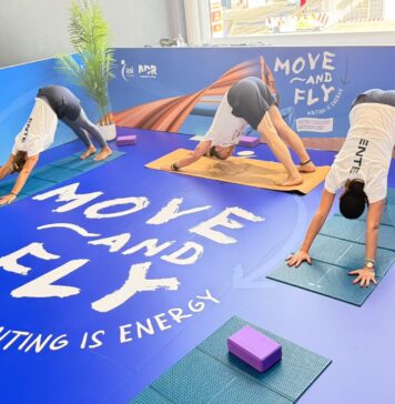 Debutta nei terminal dello scalo romano il nuovo progetto "Move and Fly" promosso da ASI e ADR: aree attrezzate e istruttori per fare attività sportiva in attesa del volo