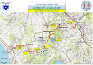 Cammino Tuscia 103, oltre 100 Km da Orte Scalo a Tarquinia: tappe, paesaggi, cosa vedere, info utili 4