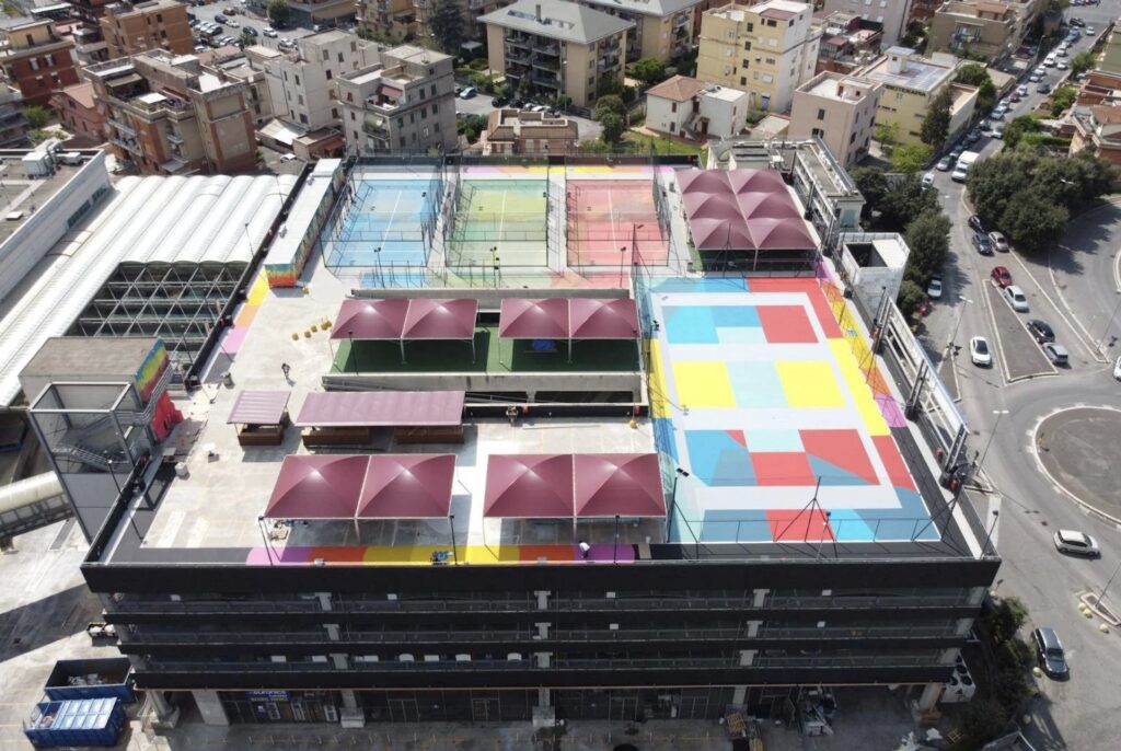 Arte contemporanea a Roma Est: al Casilino Sky Park arriva «Twin vision» di Shine 1