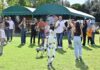 All'evento "Insieme senza barriere" del Dog Village di Ostia presentato il progetto di pet therapy: cani, droni, sport inclusivo e corsi di ristorazione per l'inserimento lavorativo.
