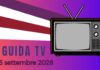 guida tv 15 settembre