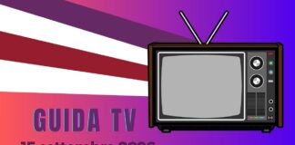 guida tv 15 settembre