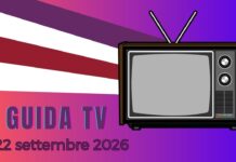 guida tv 22 settembre