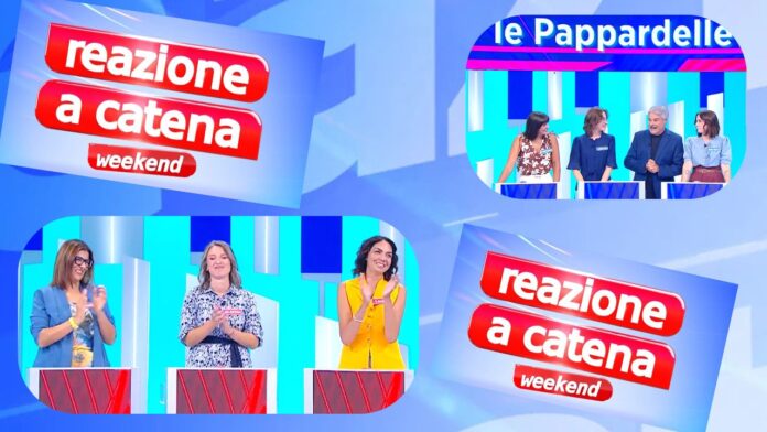 Reazione a Catena 3 settembre 2026, le Pappardelle sempre campionesse: quanto hanno vinto ieri