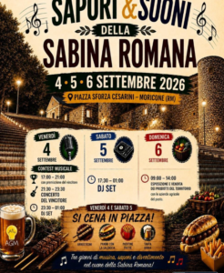 Sagre nel Lazio dal 4 al 6 settembre 2026: ci sono anche porchetta, pinciarelle, funghi porcini e la gustosa fagiolina 2 Sagre nel Lazio dal 4 al 6 settembre 2026: ci sono anche porchetta, pinciarelle, funghi porcini e la gustosa fagiolina 2
