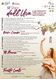 Sagre a Roma e nel Lazio dal 25 al 27 settembre 2026: tanti eventi tra uva, salsiccia e pastarella, more e polenta 2