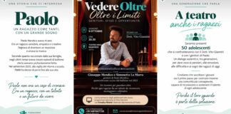 Locandina di Vedere Oltre con Vito Giannini al Teatro Nino Manfredi di Ostia