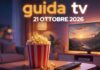 Guida tv 21 ottobre 2026, cosa vedere stasera: programmi in chiaro e su Sky