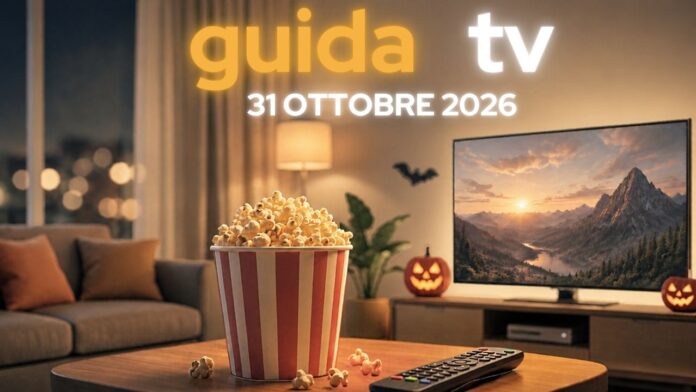 Guida tv 31 ottobre 2026, cosa vedere stasera: programmi in chiaro e su Sky