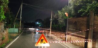 Dissesto della carreggiata ad Albano Laziale per il guasto alla condotta fognaria: tratto interdetto tra Cancelliera e via Canepine