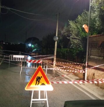 Dissesto della carreggiata ad Albano Laziale per il guasto alla condotta fognaria: tratto interdetto tra Cancelliera e via Canepine