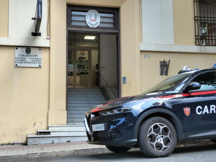 CIVITAVECCHIA - I Carabinieri intervenuti