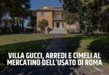 Cimeli Villa Gucci in vendita al mercatino dell'usato - Canale 10