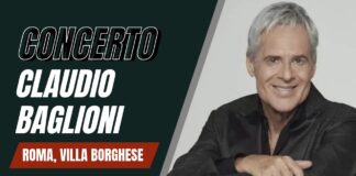Concerto Claudio Baglioni Roma 24 ottobre 2026 - Canale 10