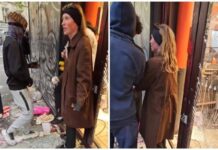Parigi, donna prova a fermare i saccheggiatori: “Perché lo fate?”