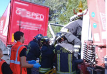 Scontro tra due mezzi pesanti sull’autostrada A1: grave un’autista liberato dalle lamiere ed elisoccorso (FOTO)