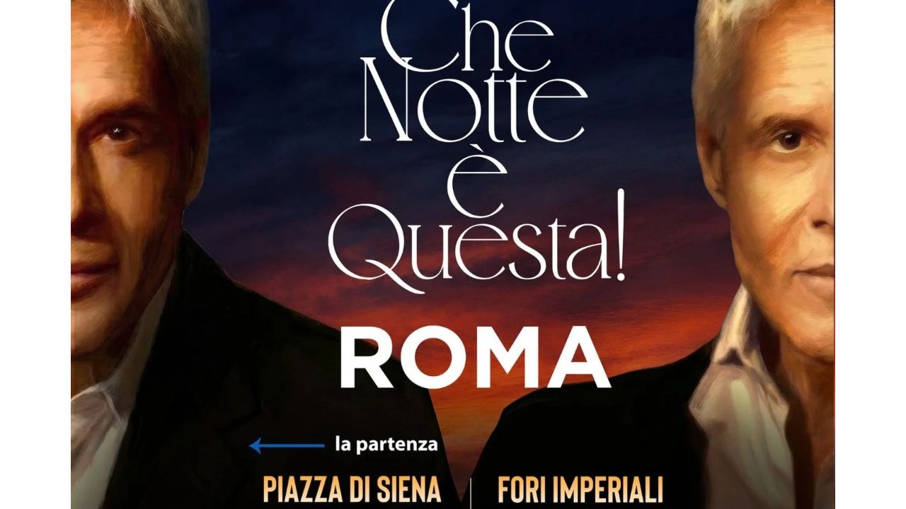 Claudio Baglioni a Villa Borghese il 24 ottobre 2026: orario, scaletta, ospiti e come arrivare 1 Tour Claudio Baglioni - Canale 10