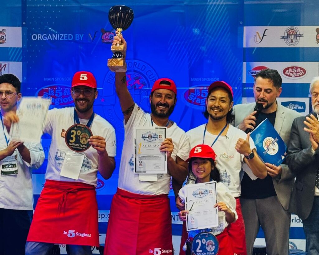 Alla Pizza World Cup di Pomezia, tra 36 nazioni, il campione del mondo di pizza napoletana è dell'Antico Grottino. Al Brasile il titolo assoluto