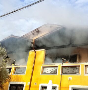Inferno di fuoco a Ostia Antica: macchina dei soccorsi per il rogo esploso in un complesso di villette (FOTO) Home 1