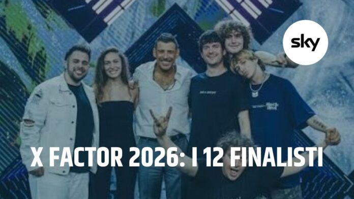 X Factor 12 finalisti - Canale 10