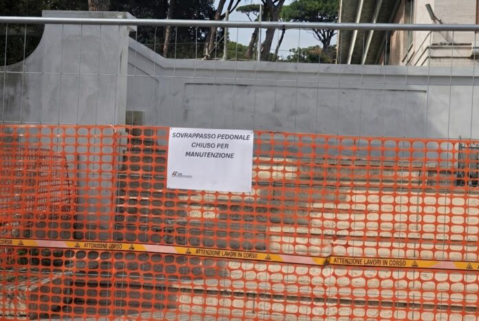 a9508a47-ecee-4872-a679-1ce09866f528 Cavalcavia pedonale stazione di Anzio chiuso da oggi: ecco cosa succede alla passerella