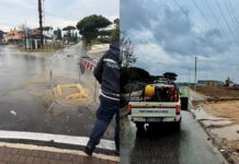 Il maltempo ad Anzio ha tenuto impegnati i volontari e la Polizia Locale in diversi punti del territorio
