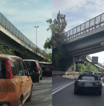 Il traffico bloccato sulla Via del Mare pesa sul rientro in direzione Ostia, code tra l'incrocio con il GRA e Vitinia