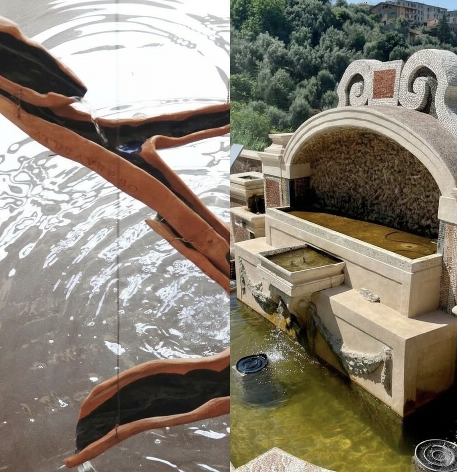 Villa d’Este, Giornata del Contemporaneo con ingresso gratis: le «Cosmogonie dell’Acqua» di Claudia Müller 1