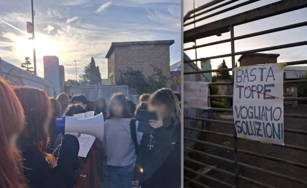 Liceo Artistico di Tivoli in protesta: aule inagibili, infiltrazioni e sicurezza a rischio. Scatta lo sciopero degli studenti 1