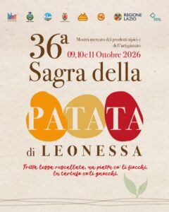 Sagre a Roma e nel Lazio dal 9 all'11 ottobre 2026: sapori tra tacchie, pincinelle, sagne, patate e castagne 2